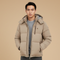 Ralph Lauren Cream Premium Quality Cotton Puffer Jacket-thumb-0