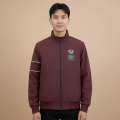 Fred Perry Wine Oblique Premium Quality Zipper-thumb-0