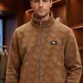 Burberry Brown Premium Quality Jacket-thumb-3