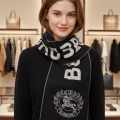 Burberry Cashmere Black Premium Quality Muffler-thumb-1