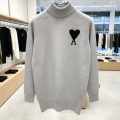 Ami Paris Grey Premium Quality Luxury Sweatshirt-thumb-2