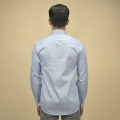 Burberry Sky Blue Premium Quality Shirt-thumb-3