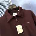 Gant Maroon Premium Quality Sherpa Sweatshirt-thumb-2