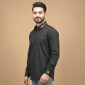 Dior Spider Embroidery Print Black Premium Shirt-thumb-0