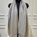 Michael Kors Grey Semi Woolen Stole-thumb-0