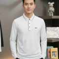 Hugo Boss White Full Sleeves Premium Quality Tees-thumb-0