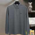 Hugo Boss Grey Full Sleeves Premium Quality Tees-thumb-0