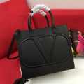 Valentino Viva Superstar V Logo Black Square Bag-thumb-0
