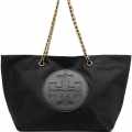 Tory Burch Small Ella Black With Pouch Tote Bag-thumb-0