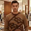 Burberry Brown Authentic Quality Pullover-thumb-1