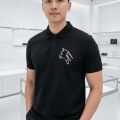 Burberry Black Premium Exclusive Polo T-shirt-thumb-0