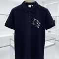 Burberry Blue Premium Exclusive Polo T-shirt-thumb-1