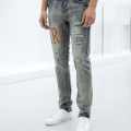 Amiri Premium Light Blue Quality Denim Jeans --thumb-1