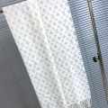 Louis Vuitton White Cashmere Reversible Muffler-thumb-4
