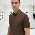 Gucci Dark Brown Premium Quality Polo T-shirt-thumb-0