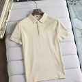 Hermes Beige Premium Quality T-shirt-thumb-3