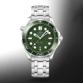 Omega Seamaster Diver 300M Green Dial Stainless Steel Watch 210.30.42.20.10.001-thumb-6