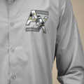 Armani Exchange Grey Premium Cotton Shirt-thumb-4