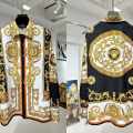 Versace Black Premium Quality Cotton Shirt-thumb-0
