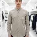 Armani Exchange Grey Premium Qualiy Cotton Shirt-thumb-0