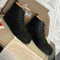 Christian Louboutin Junior leather Black Sneakers-thumb-0