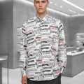 Balenciaga White Premium Quality Designer Shirt-thumb-0