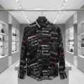 Balenciaga Black Premium Quality Designer Shirt-thumb-1