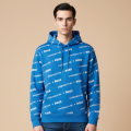 Boss x Porsche Blue Cotton Blend Hoodie-thumb-0
