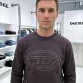 Diesel Dark Grey Authentic Quality Sweatshirts-thumb-1