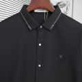 Loewe Embroidered Black Premium Cotton Shirt-thumb-2