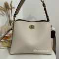 Coach Willow Bucket Laurel White Tote Hobo Bag-thumb-0