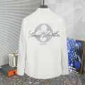 Louis Vuitton Monogram White Premium Cotton Shirt-thumb-1