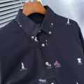 Ralph Lauren Embroidered Blue Premium Cotton Shirt-thumb-2