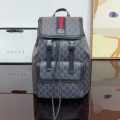 Gucci Black Ophidia GG Supreme Premium Backpack-thumb-0