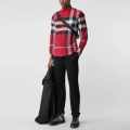 Burberry Checked Red Premium Shirt-thumb-0