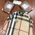 Burberry Checked Brown Premium Shirt-thumb-1