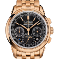 Patek Philippe Grand Complications Chronograph Perpetual Calendar 18kt Rose Gold Black Dial Watch 5270/1R-001-thumb-4