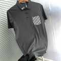 Dior Grey Premium Quality Polo T-Shirt-thumb-2
