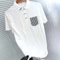 Dior White Premium Quality Polo T-Shirt-thumb-1