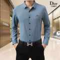 Dior Sky Blue Premium Quality Shirt-thumb-0