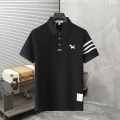 Thom Browne Black Premium Quality T-shirt-thumb-0