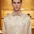 Louis Vuitton Monogram White Premium Cotton Shirt-thumb-1