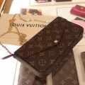 Louis Vuitton Felicie Brown Shoulder Bag-thumb-1