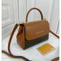 Michael Kors Ava Top Brown Leather Bag-thumb-0