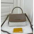 Michael Kors Ava Top Beige Leather Bag-thumb-0