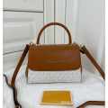 Michael Kors Ava Top White Leather Bag-thumb-0
