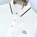 Dior White Premium Quality Polo T-Shirt-thumb-1