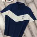 Fred Perry Embroidered logo Blue Premium T-shirt-thumb-0