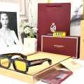 Jacques Marie Mage Yellow Luxury Sunglasses-thumb-0