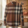 Burberry Brown Premium Quality Shirt-thumb-1